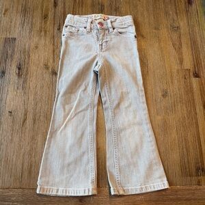 3/20$ Place Kids Light Grey Bootcut Jeans size 4